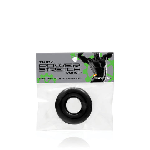 Thick Power Stretch Donut -Blk