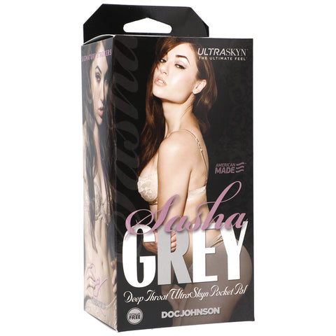 Signature Strokers Sasha Grey - ULTRASKYN Deep Throat Pocket Pal Vanilla