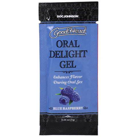 Goodhead Oral Delight Gel Blue Raspberry 48 Pieces 0.24 oz.