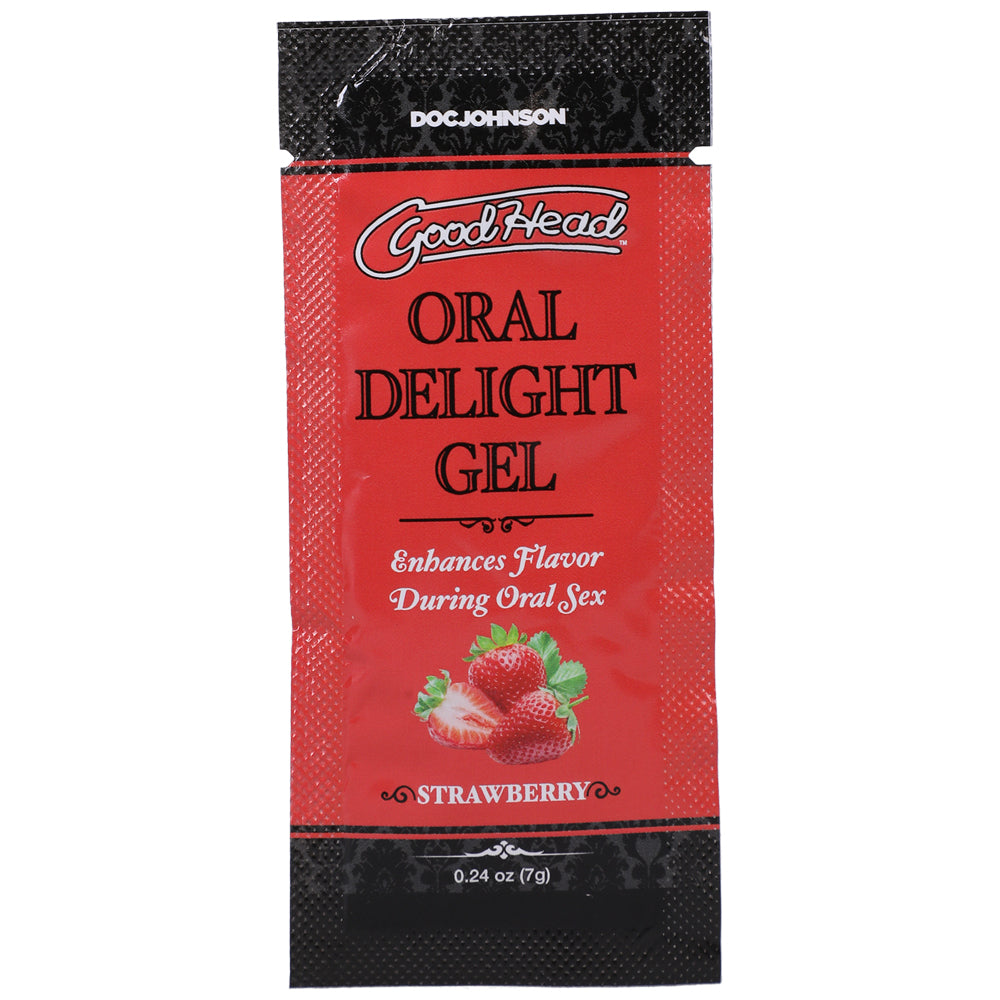 Goodhead Oral Delight Gel Strawberry 48 Pieces 0.24 oz.