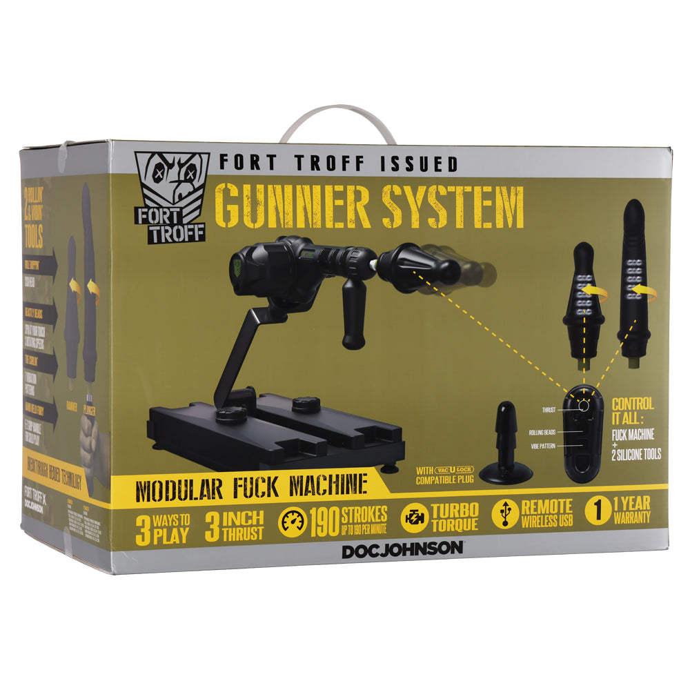 Fort Troff Ft Gunner 3-In-1 Fuck Machine Corrugated Display
