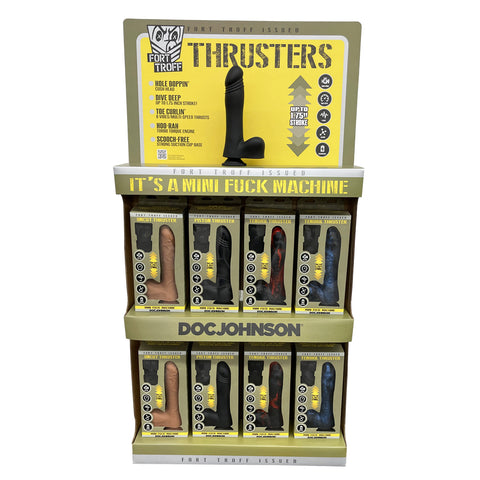 Fort Troff Thrusters Mini Fuck Machine Corrugated Display