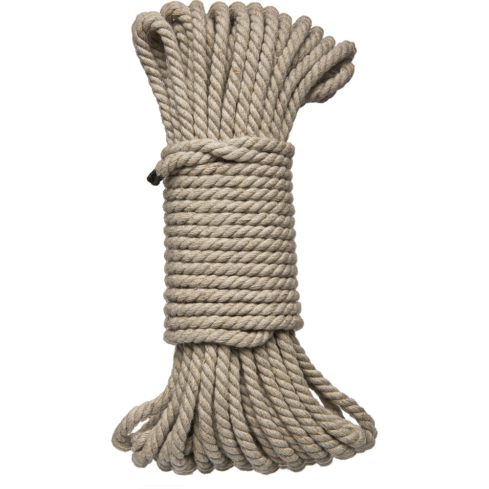 Merci Bind & Tie 6mm Hemp Bondage Rope 30 Feet Black
