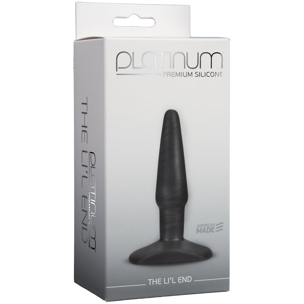Platinum Premium Silicone - The LiL End Charcoal