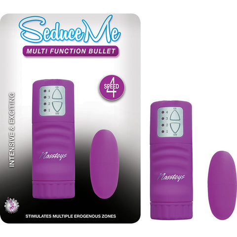 Seduce Me Multi Function Bullet Purple