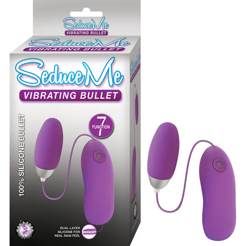 Seduce Me Vibrating Bullet Purple