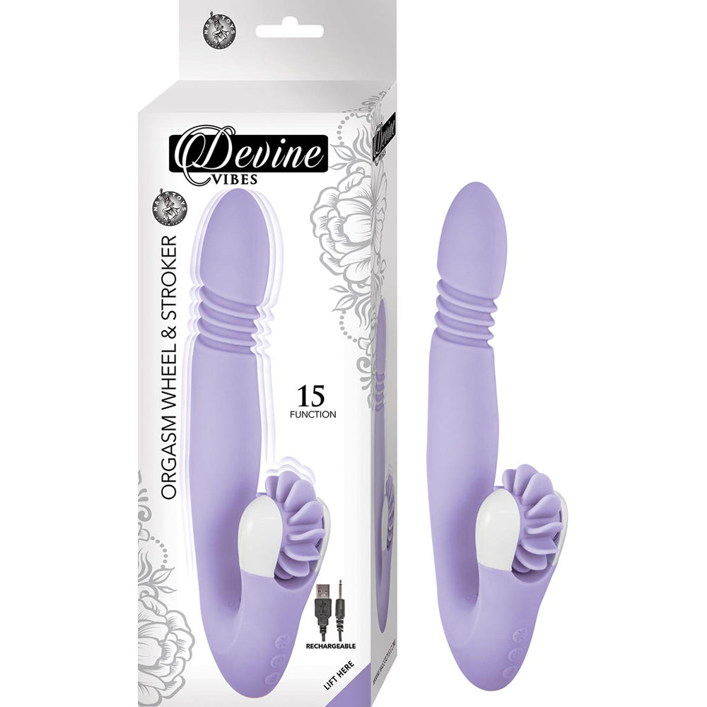 Devine Vibes Orgasm Wheel & Stroker Lavender