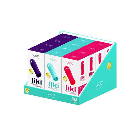 Liki Rechargeable Flicker Vibe 12 Pc Display