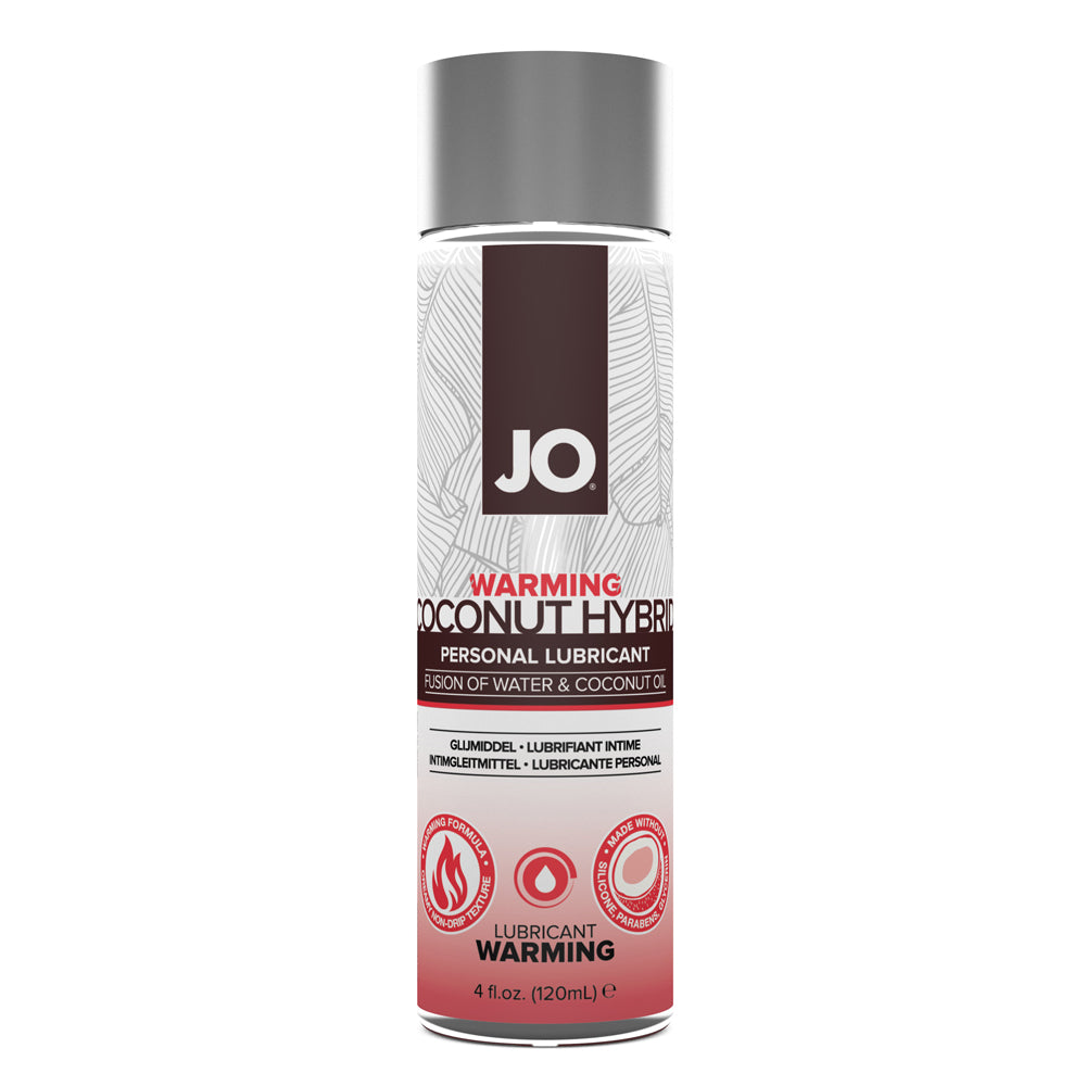 Jo Silicone Free Hybrid Lubricant With Coconut - Warming 4 oz.