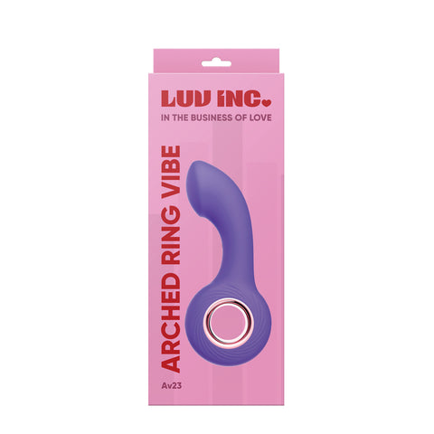 Av23: Arched Ring Vibe Purple