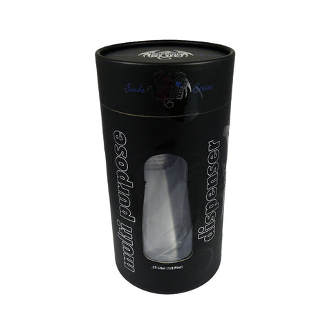 Silver Suede Aluminum Dispenser 250 ml