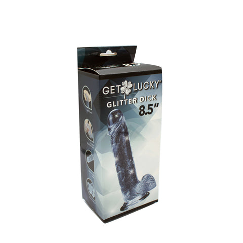 Get Lucky Glitter Dick 8.5 Inch