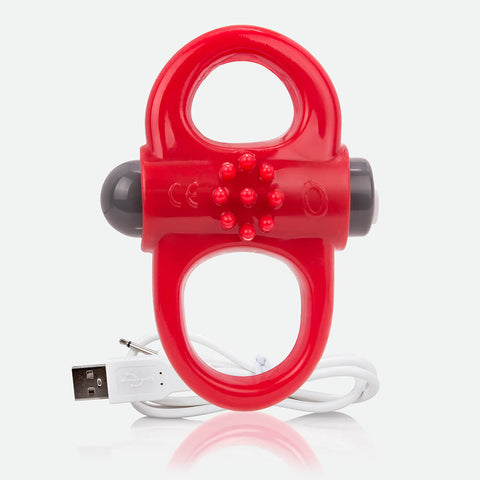 Charged Yoga Vooom Mini Vibe Red 1 Ct