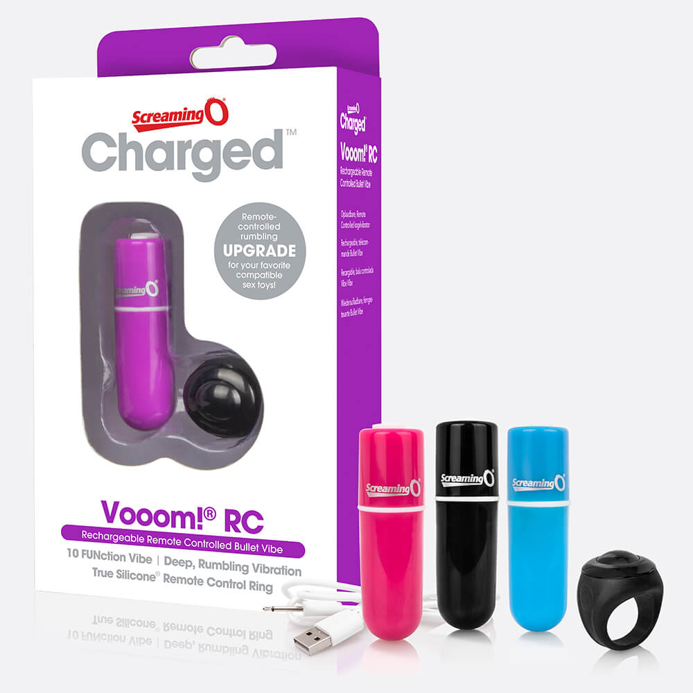 Charged Vooom Remote Control Bullet Purple 1 Ct