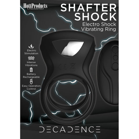 Decadence Shafter Shock Cock Ring