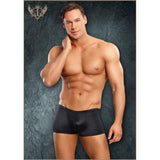 Satin Spandex Lo Rise Short Black S
