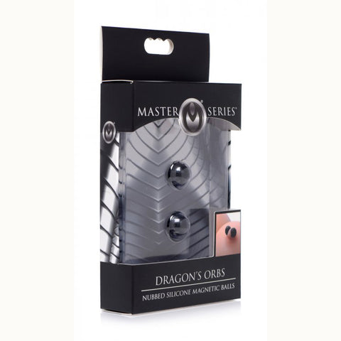 Master Series Dragon's Orbs Nubbed Silicone Magnetic Balls
