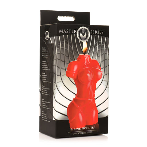 Master Series Bound Goddess Drip Candle Red