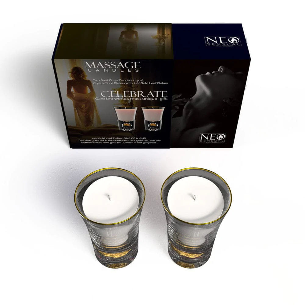 Celebrate Duo Massage Candles 1 oz.