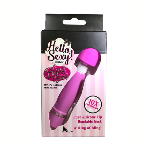 Hello Sexy! Bling Bling Mini Wand Pink