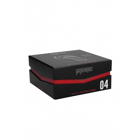 Mancage Model 04 Chastity 4.5'' Cock Cage Black