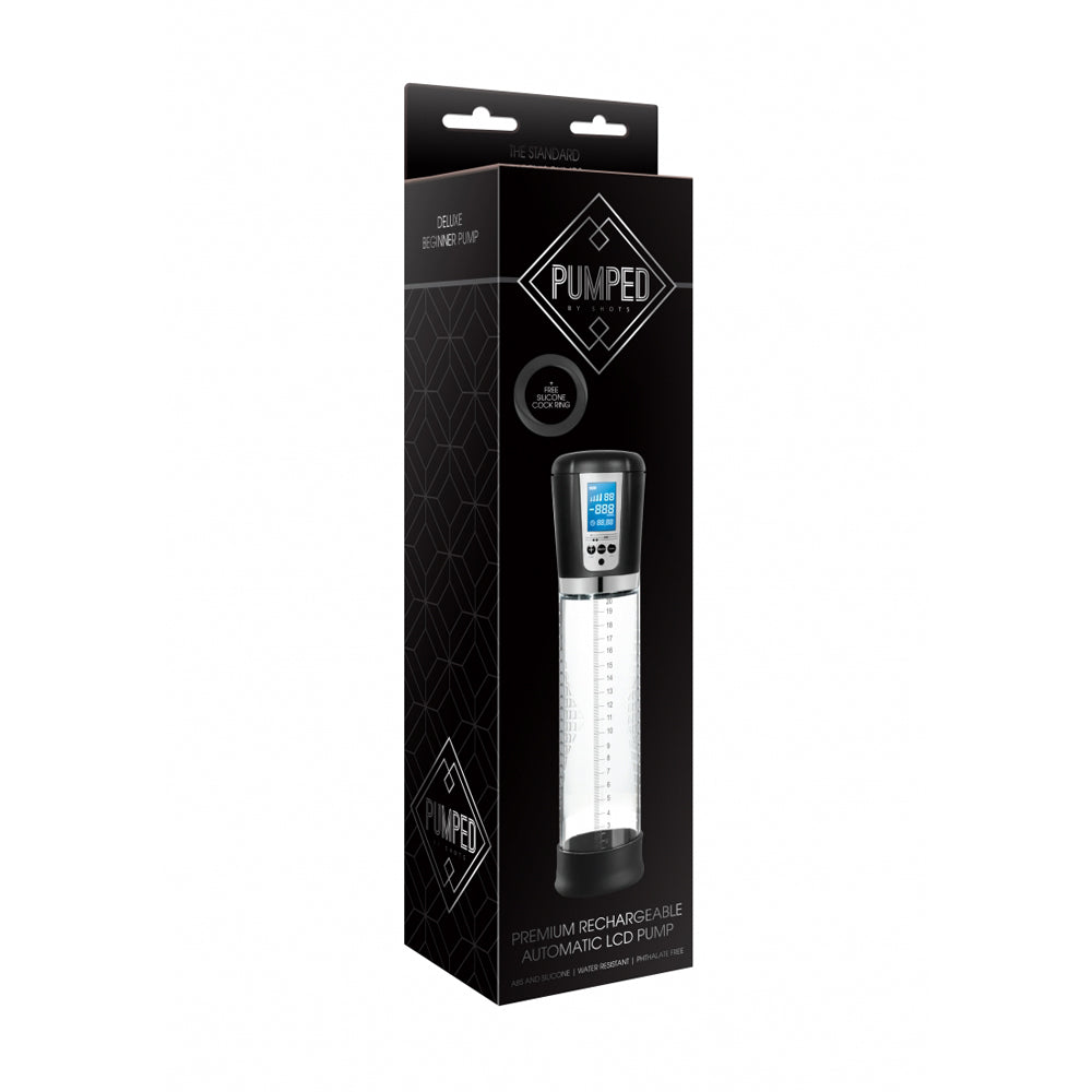 Premium Rechargeable Automatic Led Pump Transparent