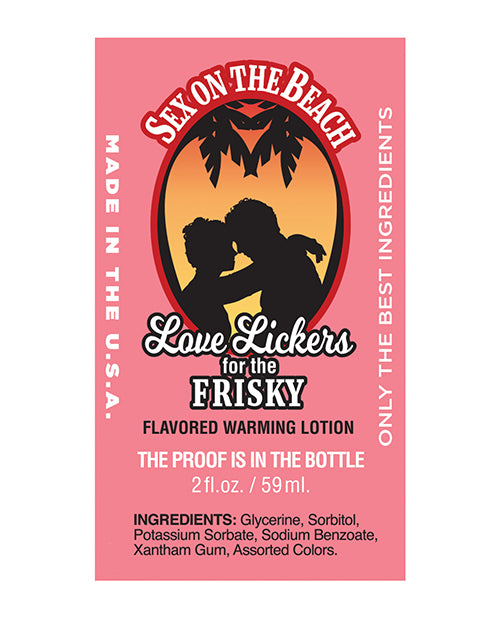 Love Lickers - 2 Oz Sex On The Beach Passion Fruit