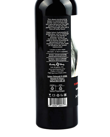 Earthly Body Hemp Seed By Night Edible Lotion - 8 Oz Watermelon