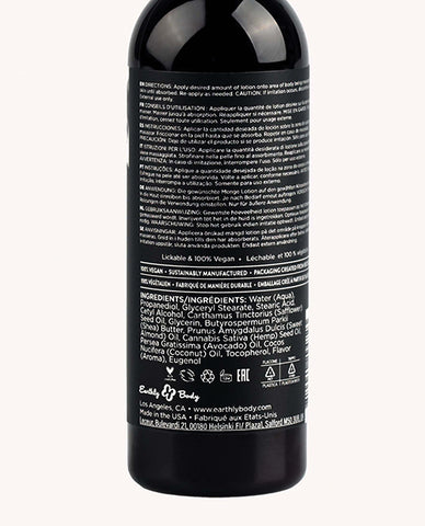 Earthly Body Hemp Seed By Night Edible Lotion - 2 Oz Cherry