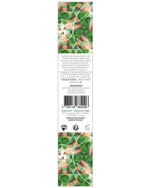 Exsens Of Paris Warming Massage Oil - Mint Mojito