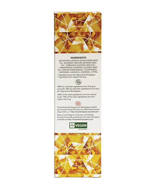 Exsens Of Paris Organic Body Oil W-stones - Amber Jojoba 100 Ml