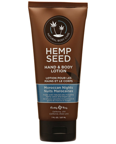 Earthly Body Hand & Body Lotion - 7 Oz Tube Moroccan Nights