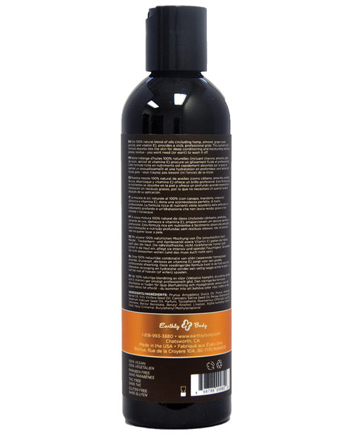 Earthly Body Massage & Body Oil - 8 Oz Dreamsicle