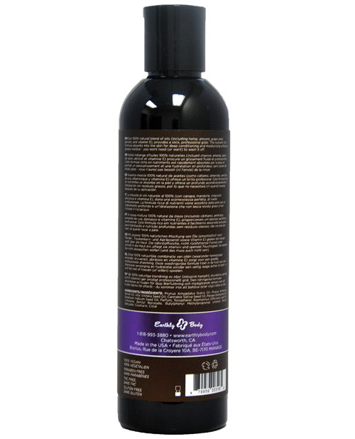 Earthly Body Massage & Body Oil - 8 Oz High Tide