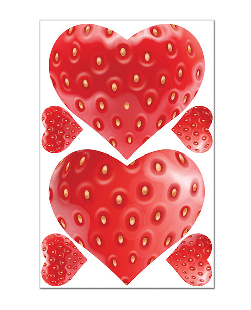 Pastease Tastease Edible Pasties & Pecker Wraps - Strawberry O-s