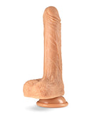 Blush Dr. Skin Silicone Dr. Grey 7 Inch Thrusting Dildo - Vanilla