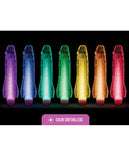Blush Glow Dicks Glitter Vibrator Molly - Purple