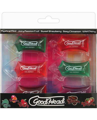 Goodhead - .25 Oz. Pillow Asst. Flavors Pack Of 6