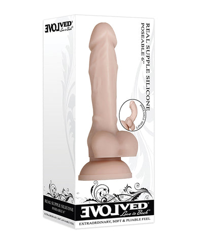 Evolved Real Supple Silicone Poseable 6â€