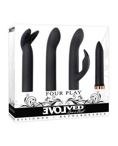 Evolved Four Play Kit - Black-rose Gold
