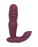 Ryder App-controlled Thrusting G-spot & Clit Vibrator - Rosy Red
