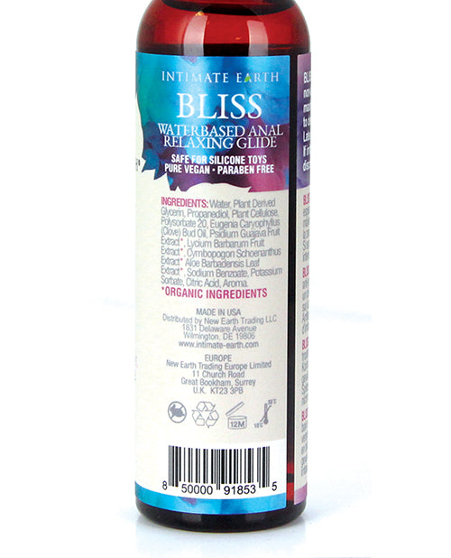 Intimate Earth Bliss Anal Relaxing Waterbased Glide - 120 Ml