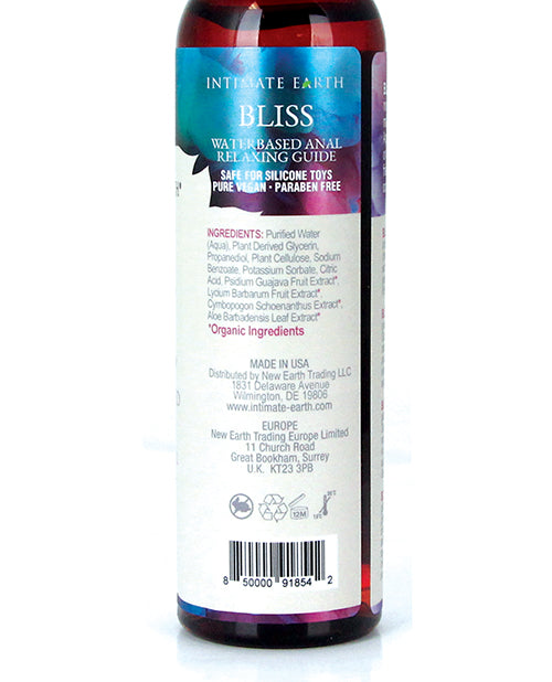 Intimate Earth Bliss Anal Relaxing Waterbased Glide - 240 Ml