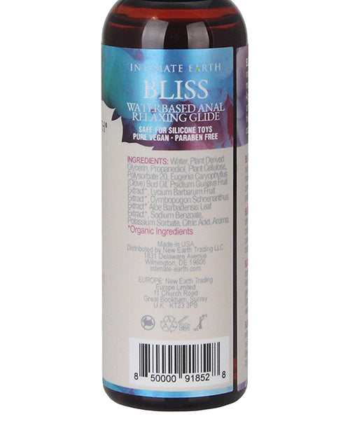 Intimate Earth Bliss Anal Relaxing Waterbased Glide - 60 Ml