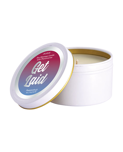 Jelique Massage Candle - 4 Oz Get Laid Passion Fruit