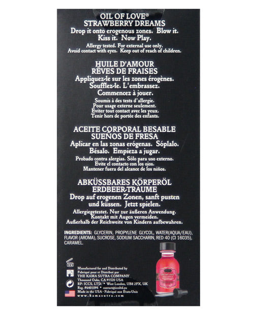 Kama Sutra Oil Of Love - .75 Oz Strawberry Dreams