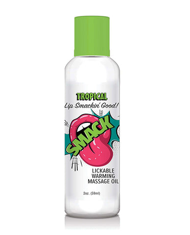 Smack Warming Massage Oil - 2 Oz Cherry