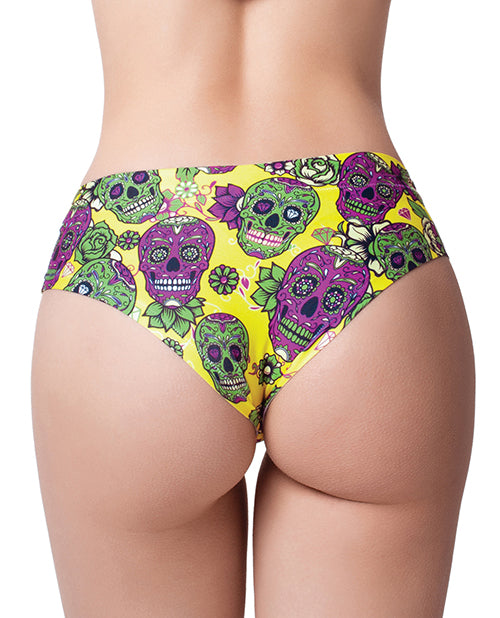 Mememe Skulls Lovers Muertos Printed Slip Sm