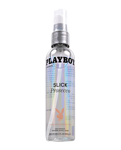 Playboy Pleasure Slick Lubricant - 4 Oz Prosecco