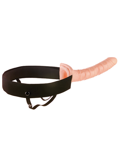 Fetish Fantasy Series 10 Inch Hollow Strap On - Flesh